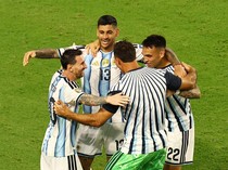 Hasil Argentina Vs Tanjung Verde: Albiceleste Menang 3-2, Messi Cetak Gol