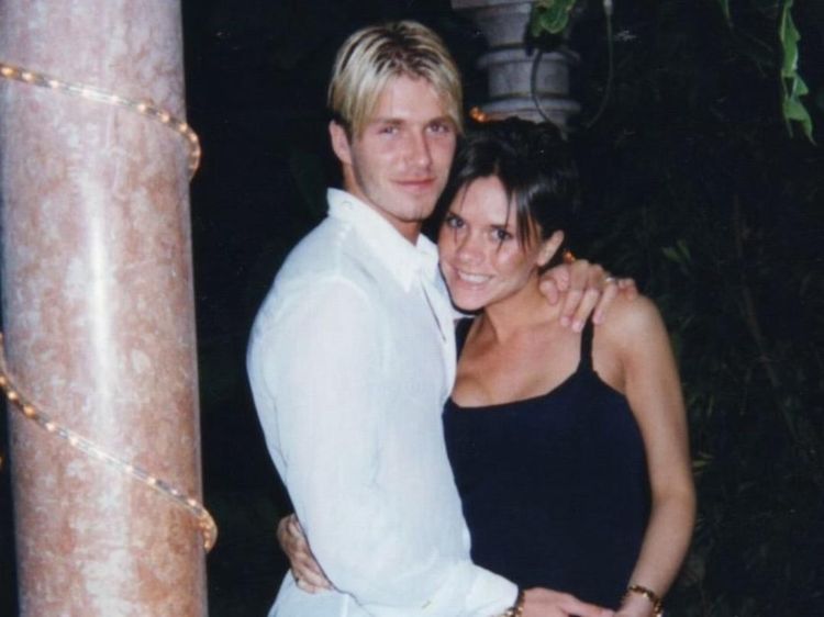 David-Victoria Beckham Rayakan 27 Tahun Nikah dengan Foto Jadul