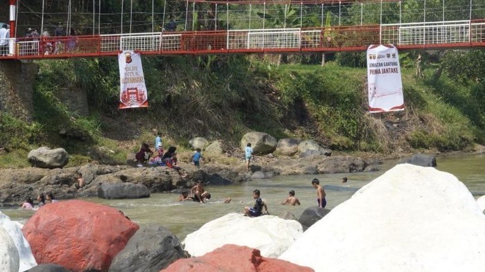 Jembatan Jantake usai diperbaiki
