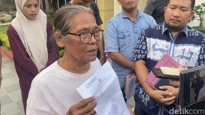 Ibu SH dan kuasa hukumnya membuat laporan ke Polda Sumut