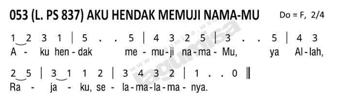 Mazmur Tanggapan dan Bait Pengantar Injil Minggu, 5 Juli 2026 Mazmur Tanggapan Minggu, 5 Juli 2026