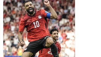 Setelah angka 1-1 di babak normal, Mesir berhasil mengalahkan Australia di babak penalti. Seluruh algojo Mesir mencetak gol. Foto: X.com