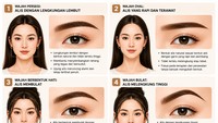 Infografis: Model Alis yang Cocok Sesuai Bentuk Wajah, Jangan Asal Pilih!