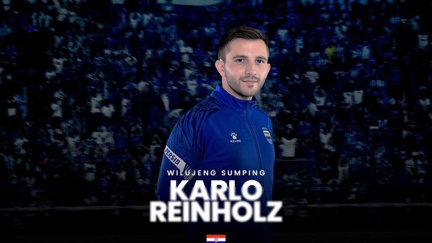 Pelatih fisik Persib Karlo Reinholz Pelatih fisik Persib Karlo Reinholz