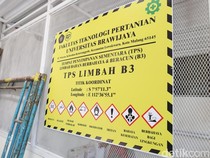 FTAB UB Bangun Fasilitas Pengolahan Limbah B3, Jadi yang Pertama di Kampus