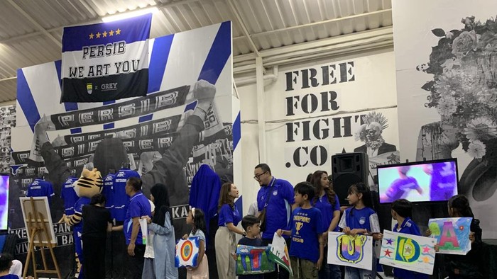 Pengenalan 2 Pemain Persib  di Grey Art Gallery, Sabtu (4/7/2026) sore.