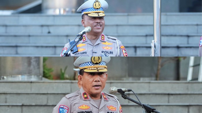 rjen Wibowo kini resmi mengemban amanat baru sebagai Kakorlantas Polri menggantikan pejabat sebelumnya, Irjen Agus Suryonugroho. (dok. detikcom)