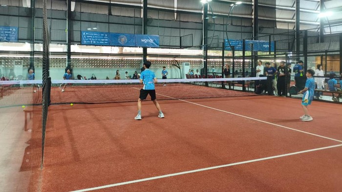 Rosiade Padel Tournament 2026 di Crown Padel Alam Sutera, Serpong, Tangerang Selatan, Sabtu (4/7/2026).