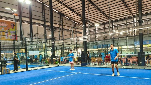 Rosiade Padel Tournament 2026 di Crown Padel Alam Sutera, Serpong, Tangerang Selatan, Sabtu (4/7/2026).
