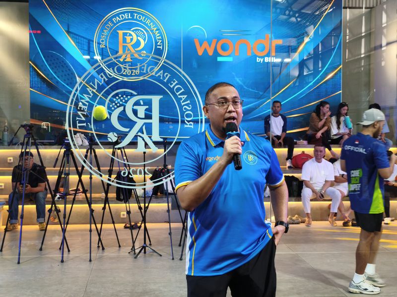 Rosiade Padel Tournament 2026 di Crown Padel Alam Sutera, Serpong, Tangerang Selatan, Sabtu (4/7/2026).