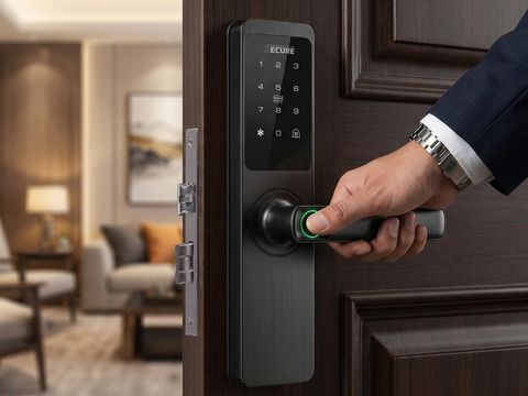 Secure Rilis Door Lock dengan Face Recognition, Keamanan Rumah Naik Level Keamanan rumah kini tidak lagi hanya bergantung pada kunci konvensional. Seiring berkembangnya teknologi smart home, pintu rumah bisa dibuka dengan cara yang lebih praktis, mulai dari sidik jari, PIN, kartu akses, hingga pengenalan wajah. Secure menjawab kebutuhan tersebut dengan meluncurkan dua digital door lock terbaru, yaitu Secure Eazy Lock E1 dan Secure Premium Lock L1.