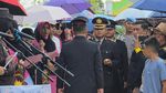 Suasana Pemakaman Aiptu Anumerta Yudhi yang Gugur di Katingan