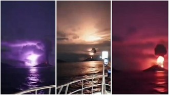 Gunung Anak Krakatau Erupsi, Nakhoda di Selat Sunda Diminta Waspada