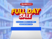 Serbu Transmart Full Day Sale Hari Ini! Diskon Melimpah 50% + 20%