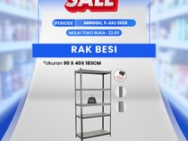 Cuma di Transmart Full Day Sale Rak Besi Rp 800 Ribuan