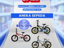 Cari Sepeda buat Anak? Di Transmart Full Day Sale, Mulai Rp 1 Jutaan