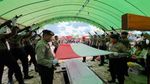 Suasana Pemakaman Aiptu Anumerta Yudhi yang Gugur di Katingan
