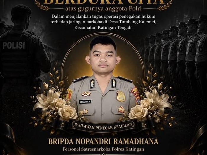 Briptu Anumerta Nopandri. (Istimewa)