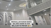 Insyaallah kakak baik-baik selama di sini ya Kak. Belajar yang pintar, doa Celine untuk Jemima. (Foto: Instagram Story @celine_evangelista)
