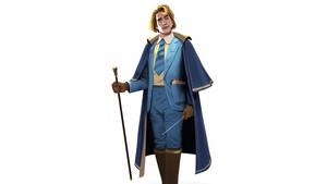 Salah satu karakter kunci di Chamber of Secrets adalah Gilderoy Lockhart. Penyihir sakti yang menjabat Order of Merlin kelas ketiga ini mengajar sebagai guru Pertahanan Terhadap Ilmu Hitam saat Harry kelas 2. Dalam film aslinya dia dimainkan oleh Kenneth Branagh. (Foto: dok. Warner Bros./Wizarding World/Pottermore)