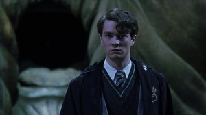 aktor Christian Coulson. Dia hidup dalam memori yang tersimpan di buku harian dan jadi sosok misterius bikin penasaran Harry, Ron, dan Hermione. Tom Marvolo Riddle adalah Lord Voldemort, yang sampai sekarang pemeran di season 1 serial Harry Potter masih dirahasiakan HBO. (Foto: dok. Warner Bros./Wizarding World/Pottermore)