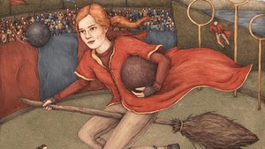 Ginny Weasley udah mulai diperkenalkan sejak buku pertama. Tapi penampilannya singkat dan gak terlalu punya banyak peran. Ginny baru bersinar di buku Harry Potter and the Chamber of Secrets yang bakal jadi adaptasi cerita serial Harry Potter season 2. HBO lagi cari pemeran baru buat karakter ini menggantikan Gracie Cochrane. (Foto: dok. Warner Bros./Wizarding World/Pottermore)