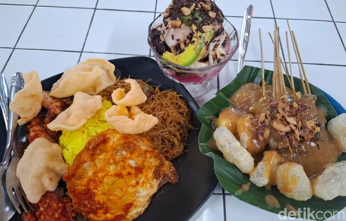 Cicip Nasi Kuning hingga Es Podeng Enak Langganan Karyawan Kokas