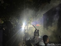 Kebakaran Lalap Gudang Kayu di Tembalang Semarang