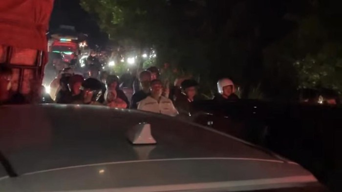 Kondisi kemacetan arus lalu lintas Medan-Berastagi (Foto: dok pribadi)