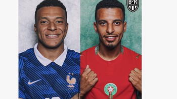Prancis membekuk Paraguay dengan penalti Kylian Mbappe dan akan menghadapi Maroko di babak perempatfinal. Foto: X.com