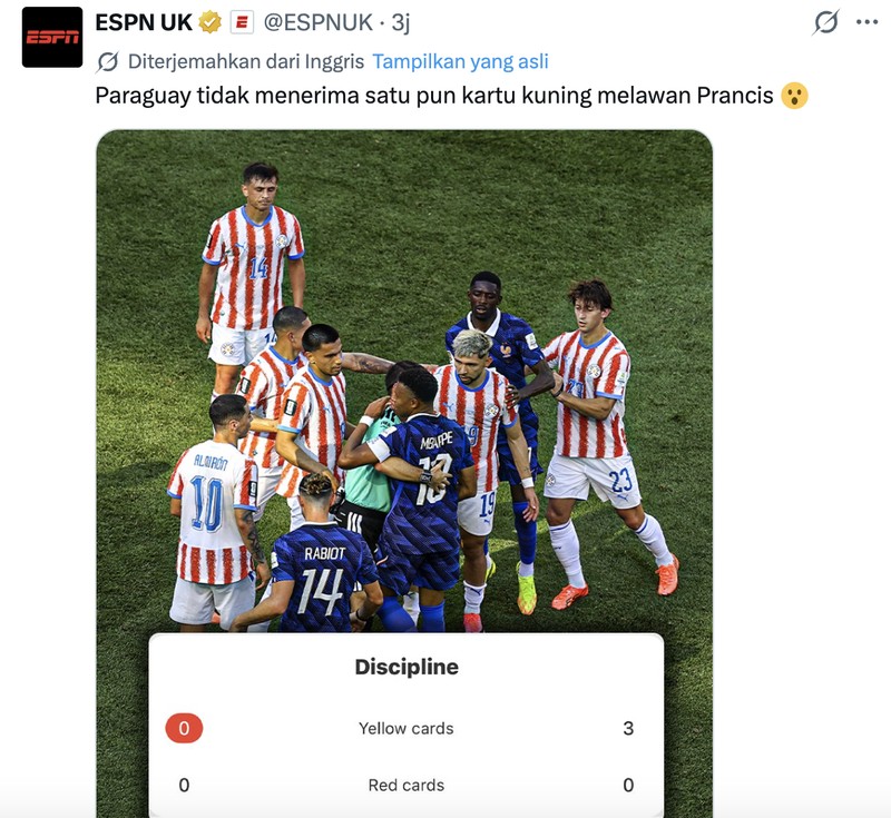 Meme Wasit Paraguay