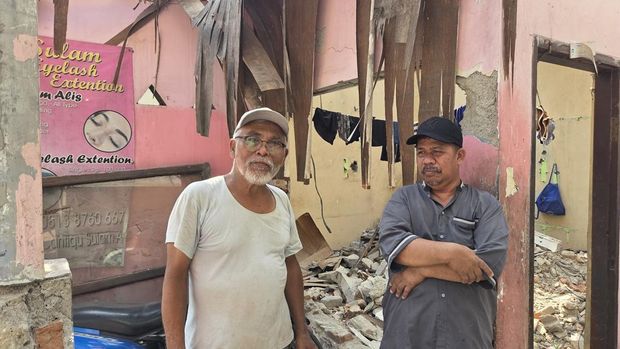 Pembebasan lahan untuk pembangunan jalan yang menghubungkan Pasar Minggu dengan Tanjung Barat