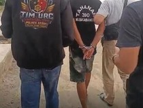 Maling Motor Saat Pedagang Soto Tukar Uang Kembalian di Kediri Diringkus