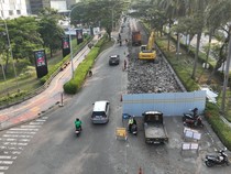 Pengembang JGC Mulai Perbaiki Jalan Rusak Secara Bertahap