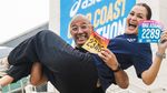 Rima Melati Adams Finish Virgin Full Marathon: Hadiah Ultah ke-46!