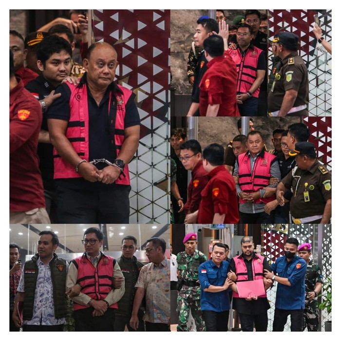 Mantan Kepala BGN Dadan Hindayana, mantan Wakil Kepala BGN Sony Sonjaya, mantan Wakil Kepala BGN Lodewyk Pusung, Komisaris PT Yasa Artha Trimanunggal, Andri Mulyono. Ketua Yayasan Indonesia Food Security Review, Glory Harimas Sihombing.
