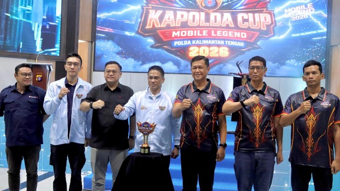 Untuk pertama kalinya, Polda Kalteng menggelar Turnamen E-Sport Kapolda Cup 2026 yang diikuti sebanyak 42 tim dari perwakilan masing-masing Polres jajaran. (dok Istimewa)