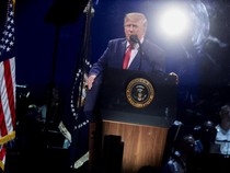 Kala Trump Singgung Komunisme Saat Perayaan Hari Kemerdekaan AS