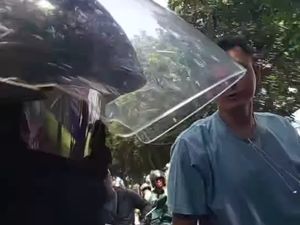 Polisi Kantongi Identitas Bang Jago Bawa Ninja Pukul Pemotor di Jaksel
