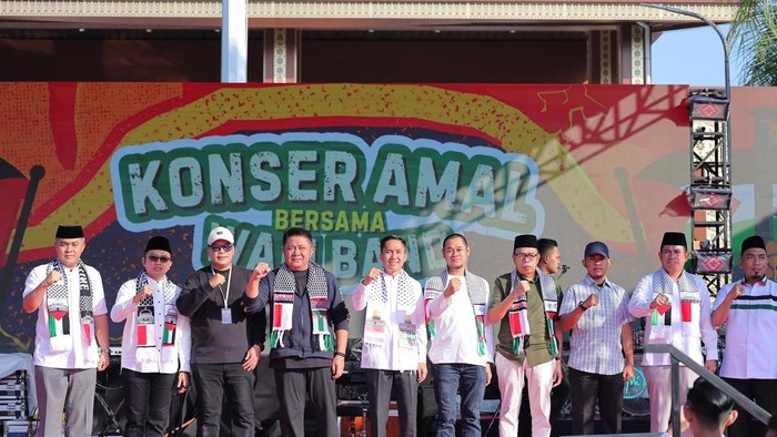 Wali Kota Palembang Ratu Dewa hadiri kegiatan Aksi Bela Palestina Jilid VI