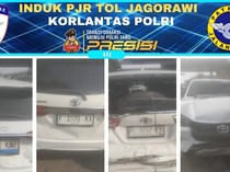 4 Mobil Kecelakaan Beruntun di Tol Jagorawi Dipicu Sopir Telat Injak Rem