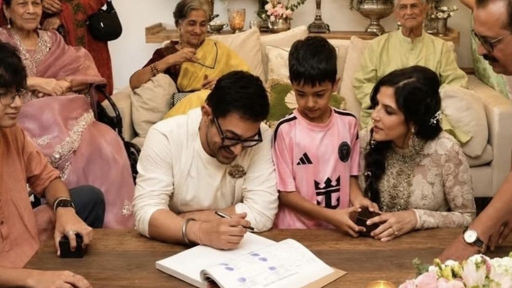 Video Jauh dari Mewah, Nikahan Aamir Khan Bikin Salfok!