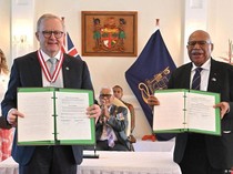 Tangkal Pengaruh China, Australia-Fiji Teken Pakta Aliansi Pertahanan