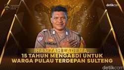 Hamzah Ladema, 15 Tahun Mengabdi untuk Warga Pulau Terdepan Sulteng