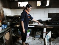 Gas Bocor Picu Kebakaran di Jalan Veteran Semarang, Bapak-Anak Jadi Korban