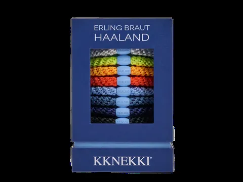 Edisi khusus paket ikat rambut Erling Haaland.