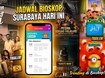 Nonton Film Trending di Bioskop Surabaya Hari Ini, Cek Jadwalnya!