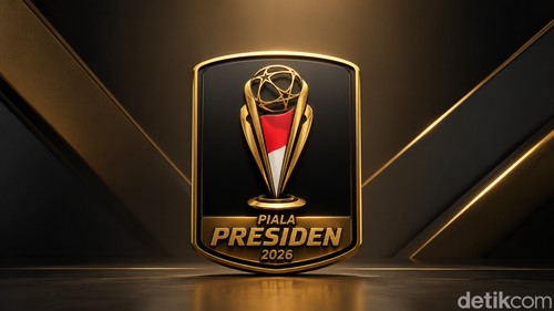 Ilustrasi logo Piala Presiden 2026.
