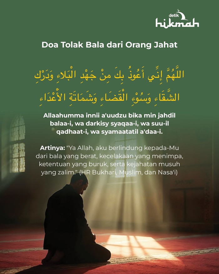 Infografis doa tolak bala untuk zikir pagi dan petang Infografis doa tolak bala untuk zikir pagi dan petang