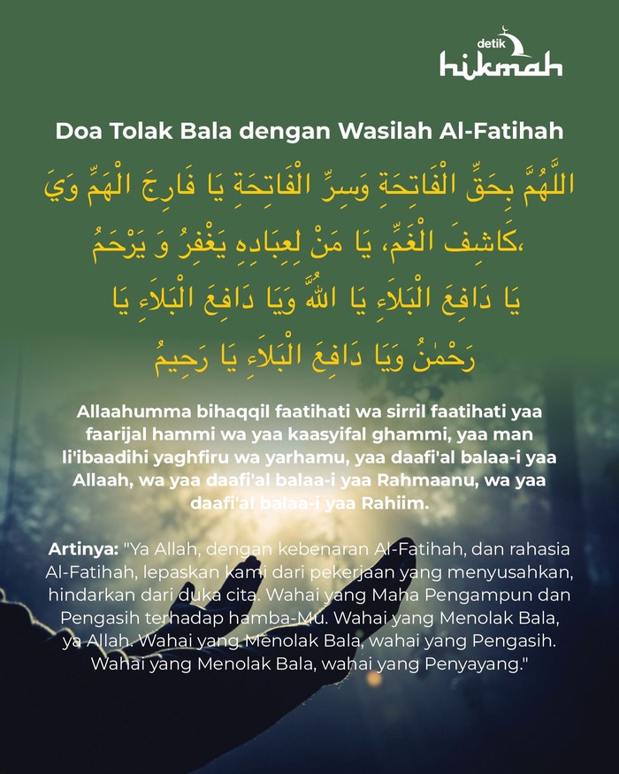 Infografis doa tolak bala untuk zikir pagi dan petang Infografis doa tolak bala untuk zikir pagi dan petang